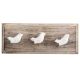 Bird Metal Dresser Wooden Hooks